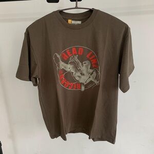 Gallery Dept brown printed short-sleeved T-shirt
